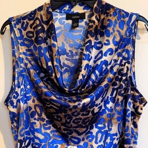 Women's Cowl Neck Sleeveless Top